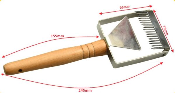 Honey Scraper Wooden handel - Image 3