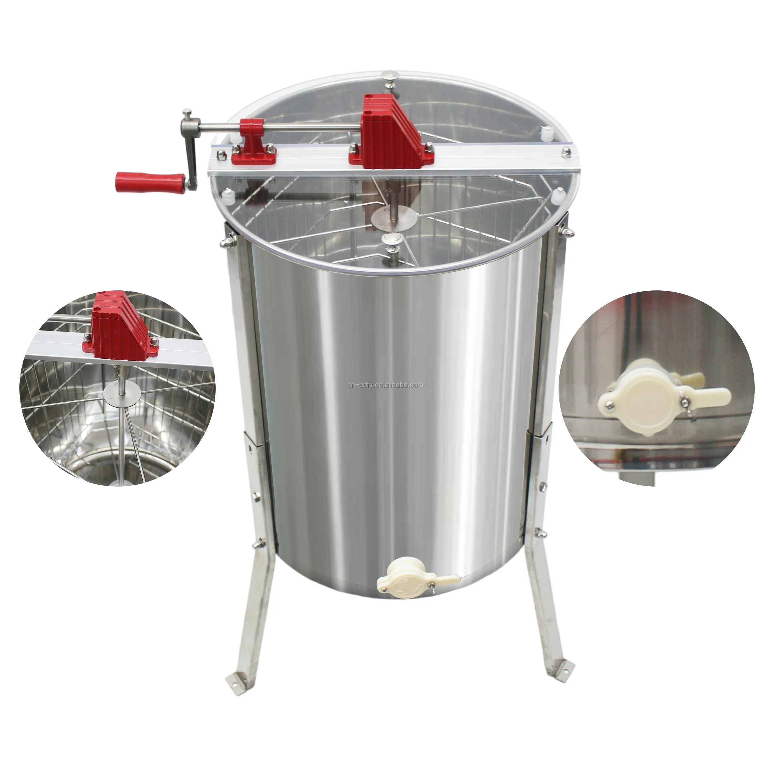 4 Frames Manual Honey Extractor