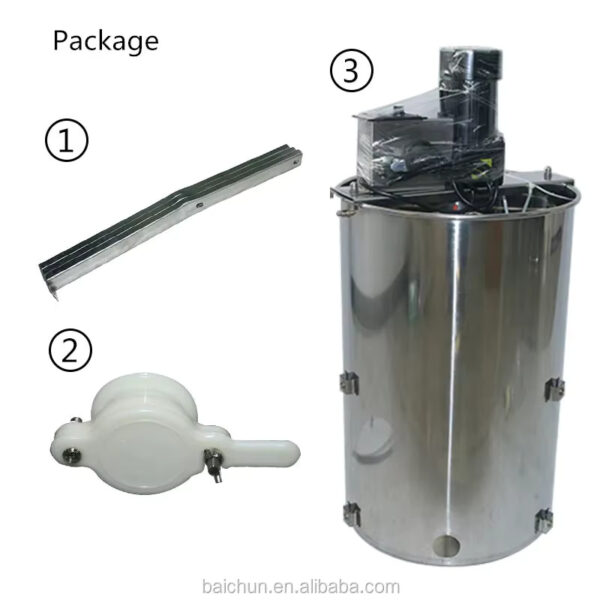 3 Frames Electrical Honey Extractor - Image 2