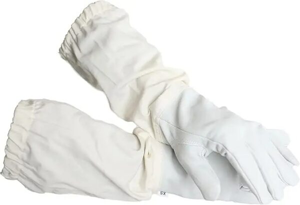 Beekeeper Gloves White - Image 2