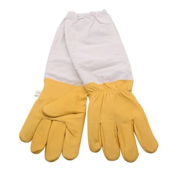 Beekeeper Gloves yellow - Image 3